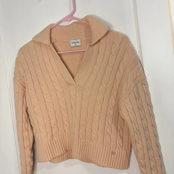 Aritzia Sunday Best Lottie wool knit Sweater - Picture 8 of 12